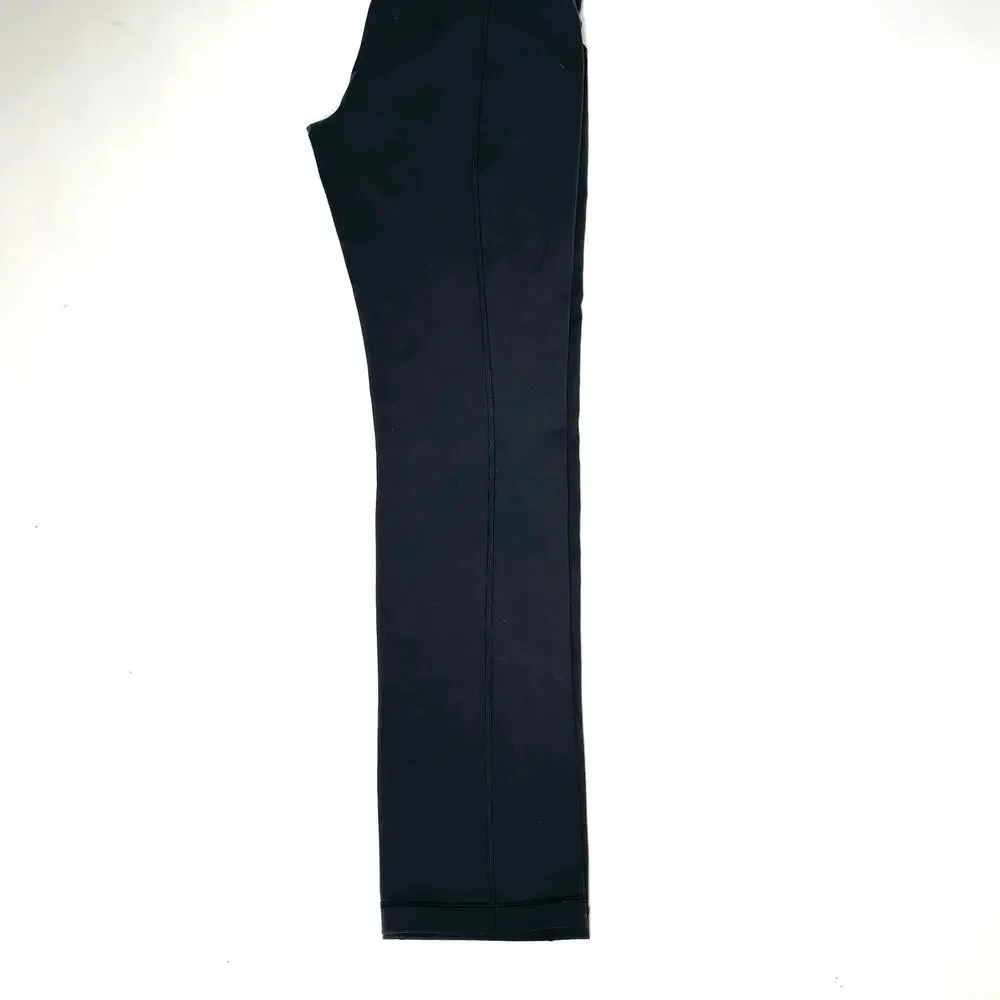 Lululemon Groove High Waist Black Long Leggings 12 - Picture 6 of 10